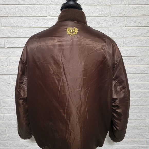 Phat Farm Mens Large Y2K Vintage satin puff flight jacket - Picture 10 of 16